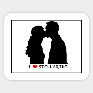 Stellaride Silhouette Sticker